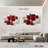Harnek Red And White Amaryllis
