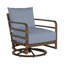 Malibu Swivel Patio Chair with Cushions-83259577-83259555