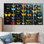 Colourful Fluttering Butterflies Collage - Insects & Bugs 4 Piece Wall Art