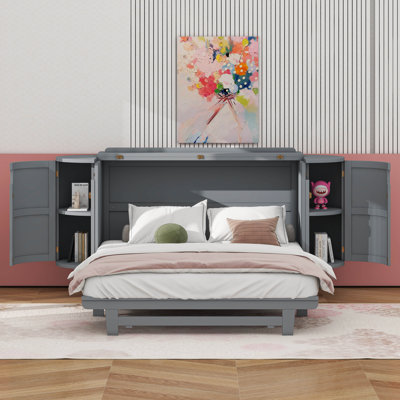 Plateforme moderne pliable avec motif tissé