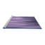 Tapis 100% lavable à la machine à motif 2989 - Pat1578-BLU-67938611