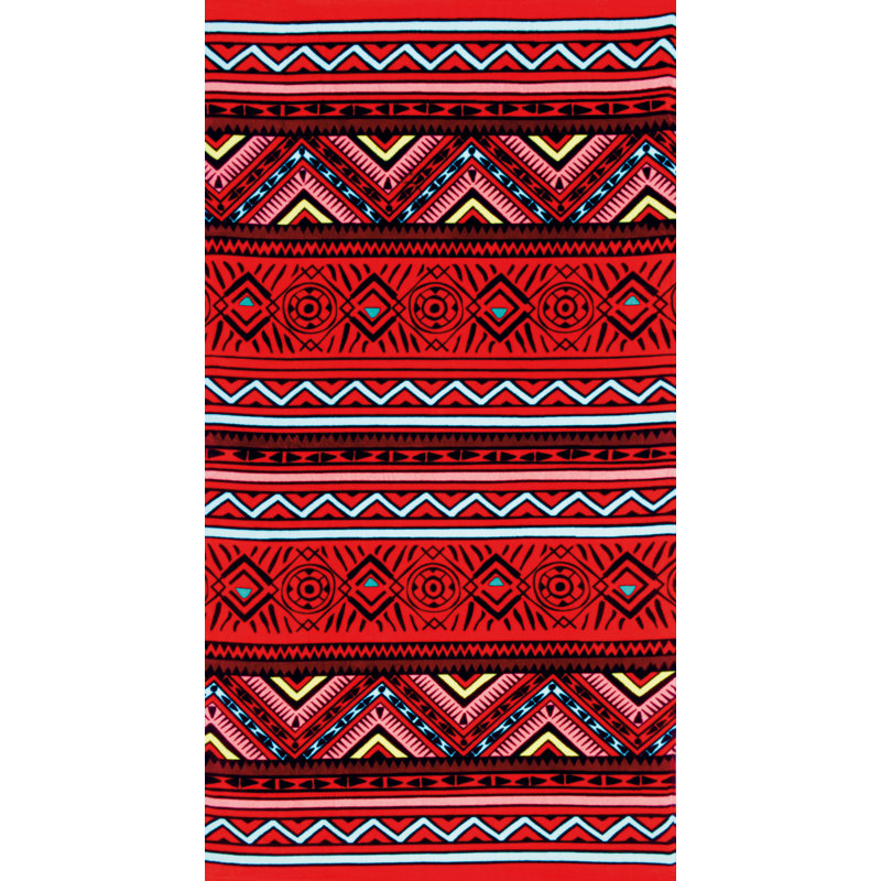 Agathy 100% Cotton Midweight Beach Towel