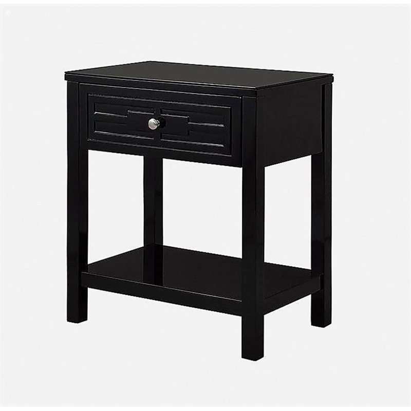 Table de chevet Dylan, Noir