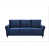 Polyester bleu foncé sélectionné