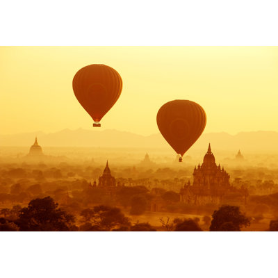 Hot Air Balloons - Wrapped Canvas Print