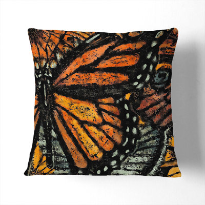 Monarch Butterflies Vol.1 Painting Square Throw Cushion