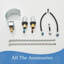 8" Widespread Laundry Faucet
