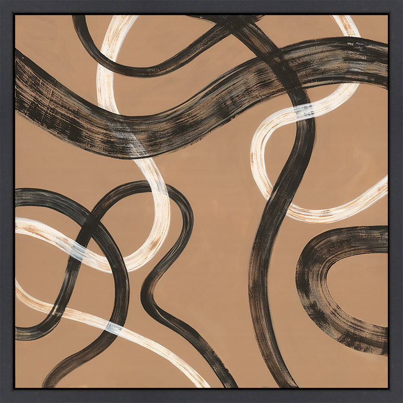 «Flowing Expression I» par David Erickson - Peinture sur toile