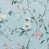 Chinoiserie bleu pâle et pêche