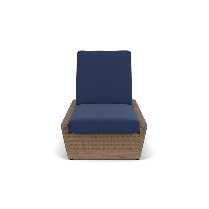 Charisma Outdoor Chaise Lounge, Beach Navy