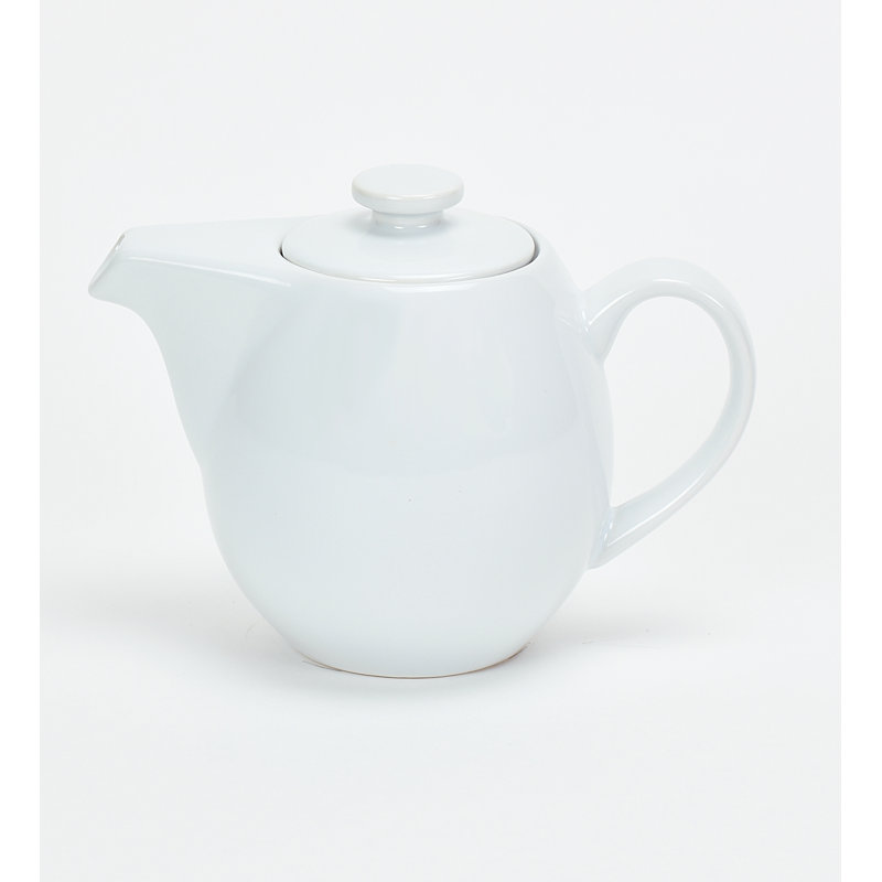 0,75-qt théière avec infuseur Teaz, Blanc