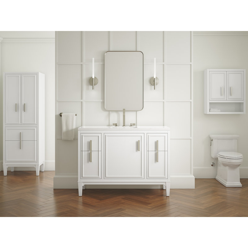 Tour à linge 70 po x 24 po Southerk, Blanc