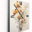 Horloge murale Galles - Orchidées surdimensionnée-711760895
