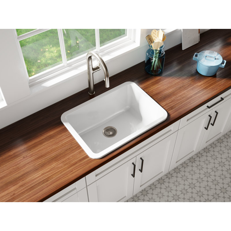 Lavabo encastré / encastrable Latoscana Fireclay, L 27 po x l 19 po