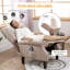 Canapé de massage inclinable avec fonction chauffante, télécommande, beige