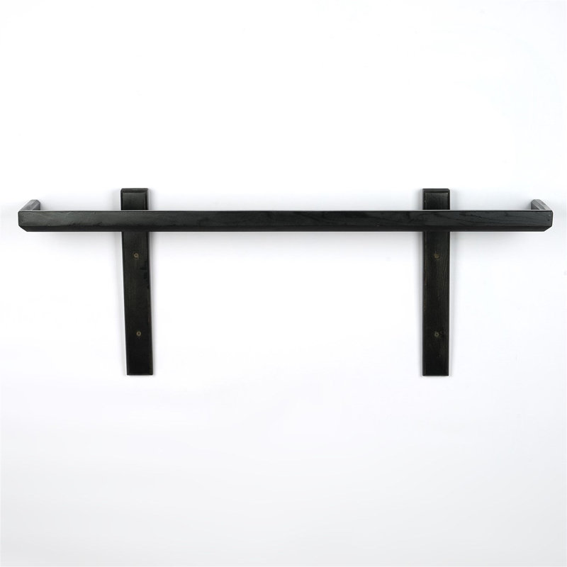 Solid Wood Picture Ledge Wall Shelf