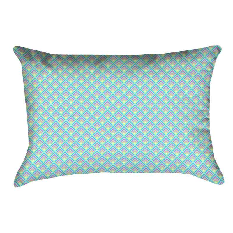 Coussin Katelyn Elizabeth, Simili daim, Vert pastel