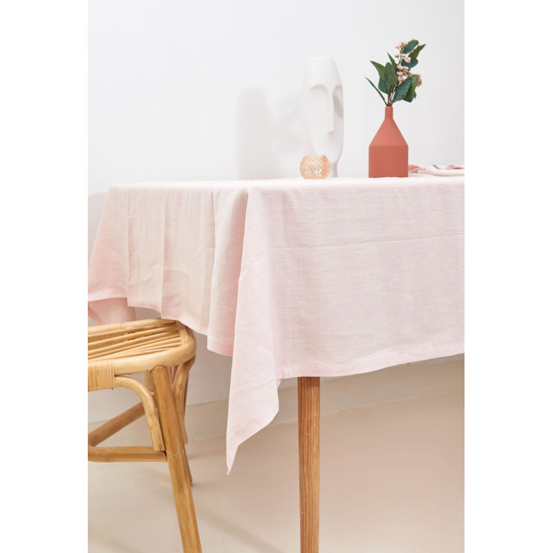 Evlyn Tablecloth, 235cm W x 235cm L, Stone Grey