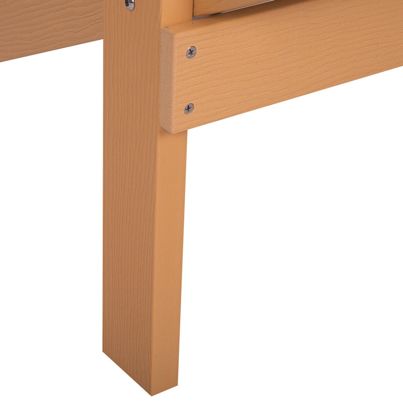 Calais Outdoor Adirondack Chair, Light Wood