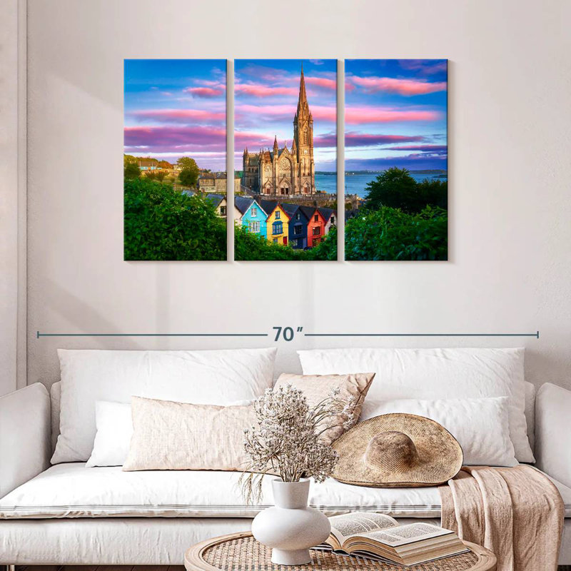 Adella Cobh Cathedral, 28" H x 45" W