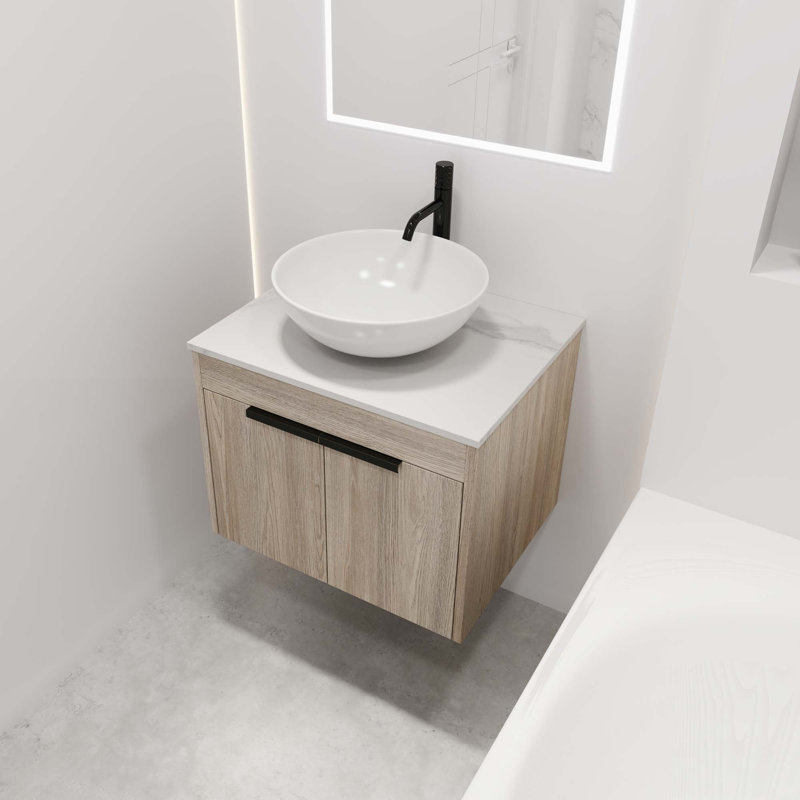 Wall Mounted Bathroom Vanity Set
