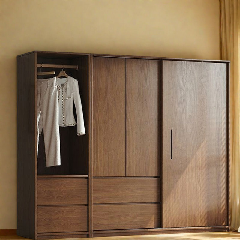 Garde-robe moderne, simple et tendance, H 79 po x l 102 po x P 24 po