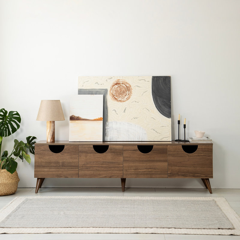 Keikei TV Stand, Brown