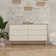 Ensemble de chambre à coucher 3 pièces Bernando - Commode 6 tiroirs et 2 tables de chevet 2 tiroirs