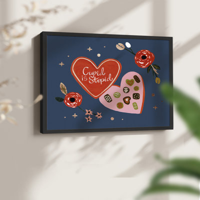 Happy Galentine II - reproduction encadrée