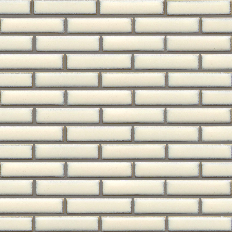 Regala™ 12" x 12" Porcelain Brick Joint Mosaic Wall Tile, Bequest