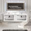 Ensemble de meuble-lavabo double mural 75 po Kiskimere