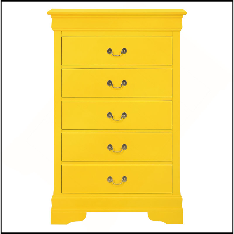 Commode, jaune, Jaune