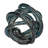 Decorative Objects for Home Decor – Modern Loop Sculpture and Statues for Kitchen Decor and Table Styling – Abstract Glass Decorations for Living Room, Shelf Display, or Entryway Accent-86746733-86746736