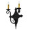 Angelique 2 - Light Candle Wall Light