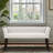 Upholstered Bench Cream