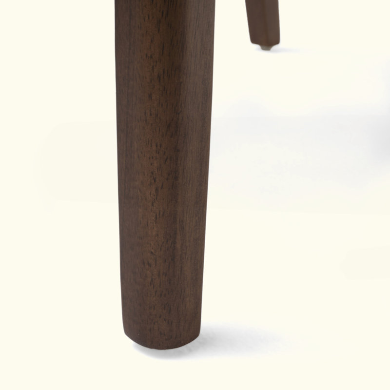 Ensemble de table de salle à manger 5 pièces avec une table en bois massif et 4 chaises rembourrées pour la salle à manger