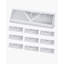 Registres de plancher - évents de plancher pour registre de plinthe CVC - blanc-116184214