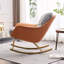 Chaise berçante en métal-100093960