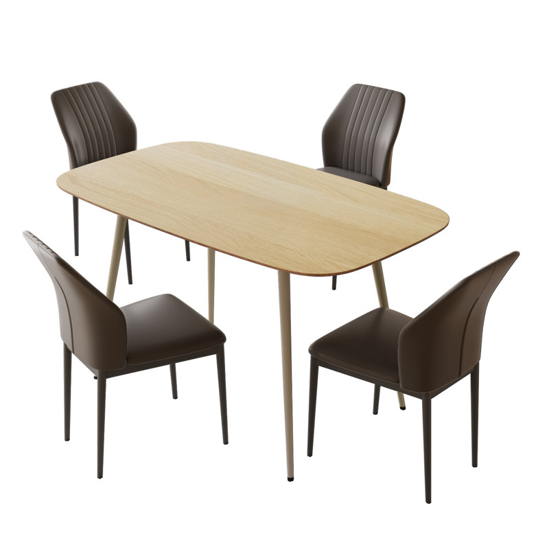 4 - Person Dining Set, Black