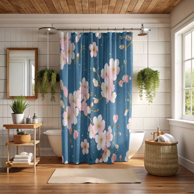 Rideau de douche Blush Blossom 62
