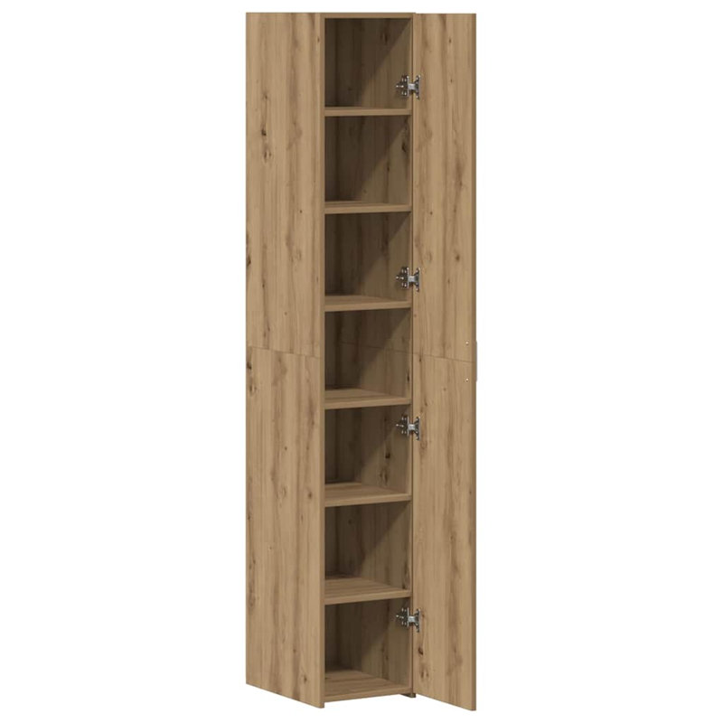 Highboard 30X42.5X185 Cm Engineered Wood, Artisan Oak