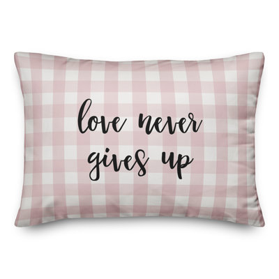  Coussin Love Love Gives Up
