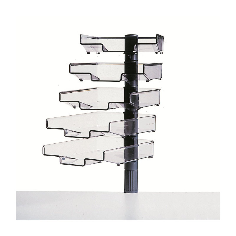 Kunststoff Paper Organiser, Black