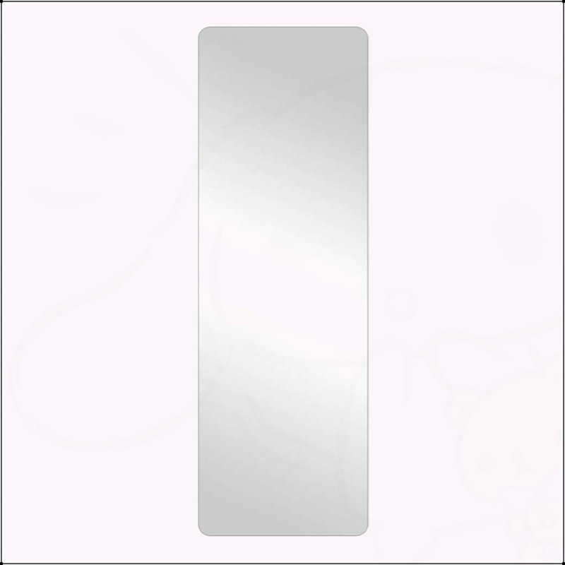 Miroir de coin mural complet pour plusieurs pièces, avec trou de suspension et caractéristiques de haute qualité.