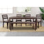 Chaise d'appoint en bois massif Mariann-274811202