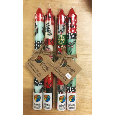 Ensemble de bougies 2 pièces sans parfum