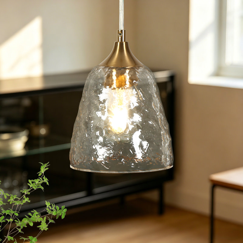 Mini-luminaire suspendu simple 1 lumière Amedeo