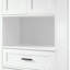 Armoire de salle de bain avec tiroir, 2 armoires, 4 portes à fermeture douce et 2 tablettes réglables-1067369001