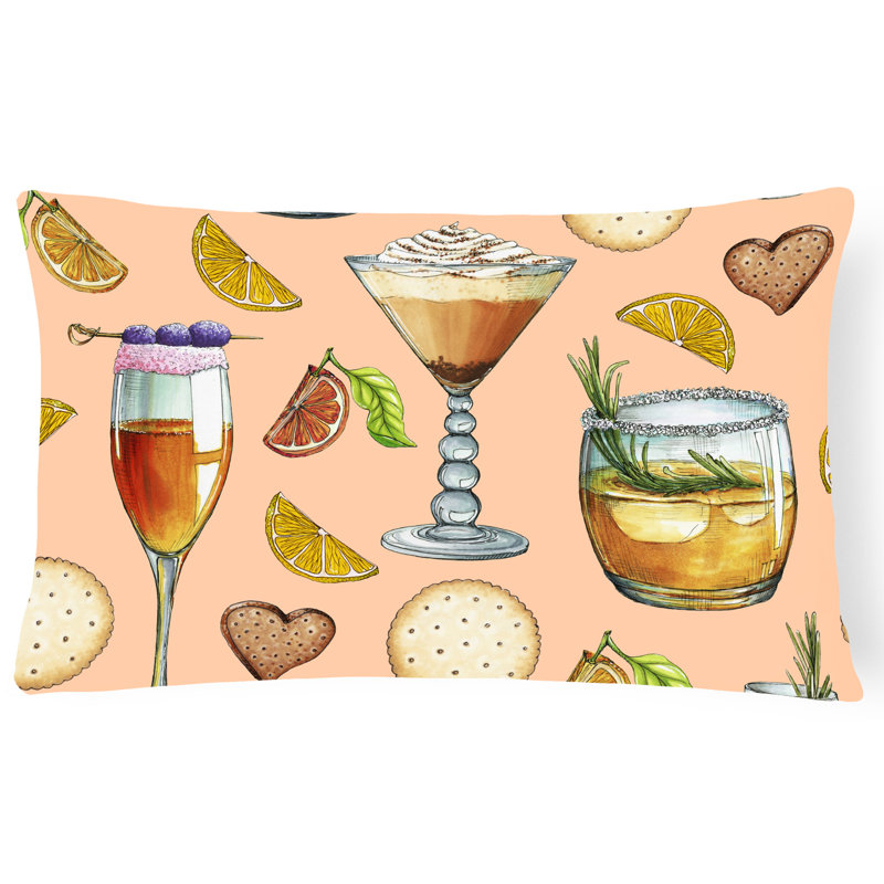  Coussin Drinks and Cocktail, Pêche