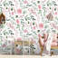 Blossom Breeze - Aquarelle jardin romantique-849051452